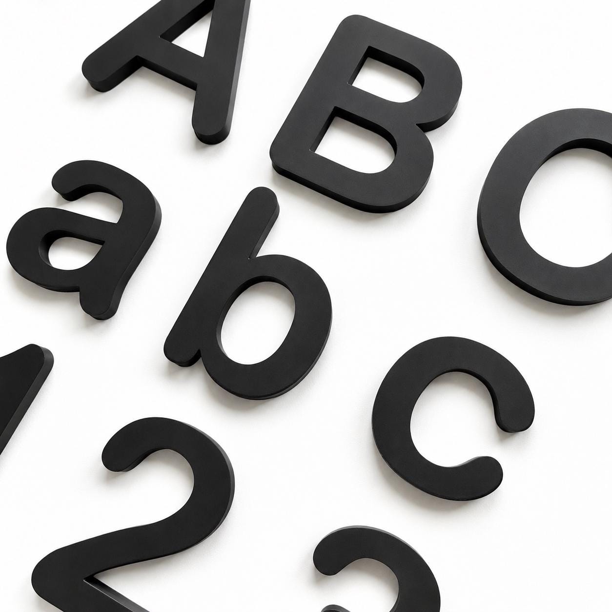 Personalised Letters & Numbers – Indoor Wall Sign Office Business Name Bedroom