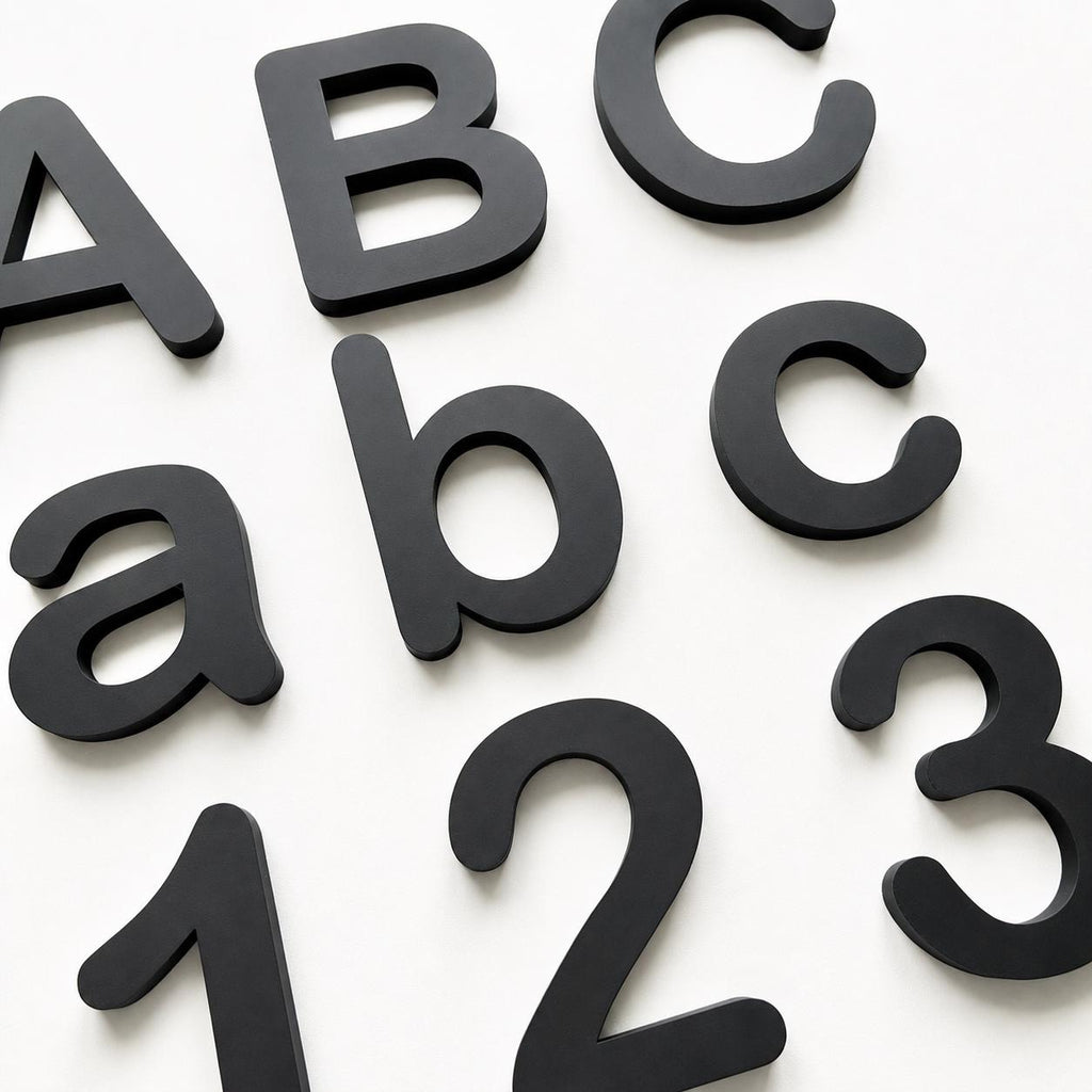 Personalised Letters & Numbers – Indoor Wall Sign Office Business Name Bedroom