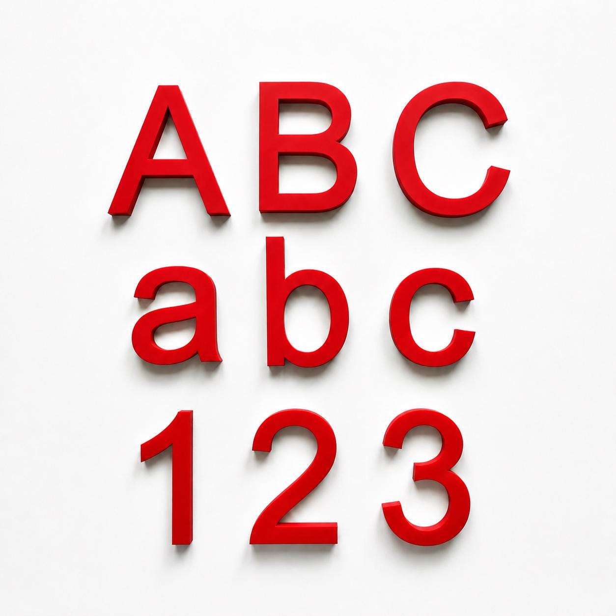 Personalised Letters & Numbers – Indoor Wall Sign Office Business Name Bedroom