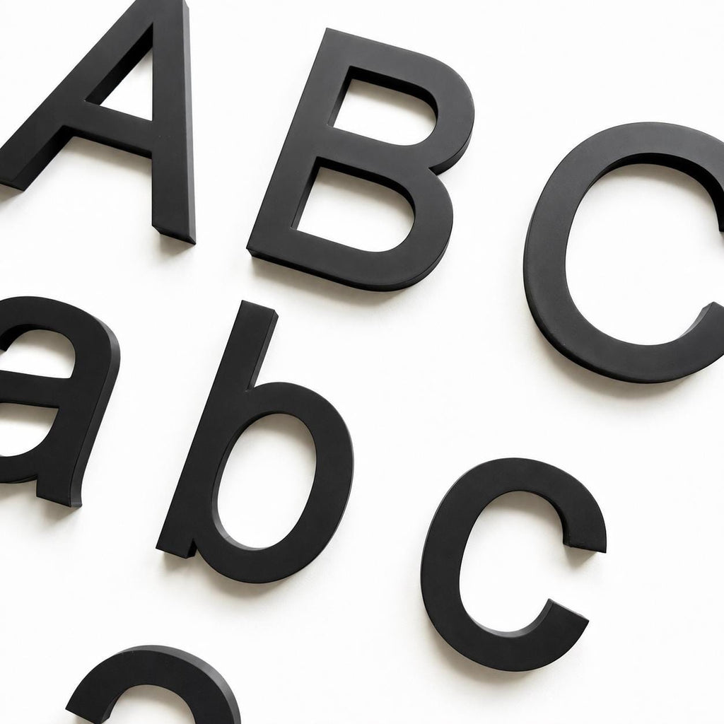 Personalised Letters & Numbers – Indoor Wall Sign Office Business Name Bedroom