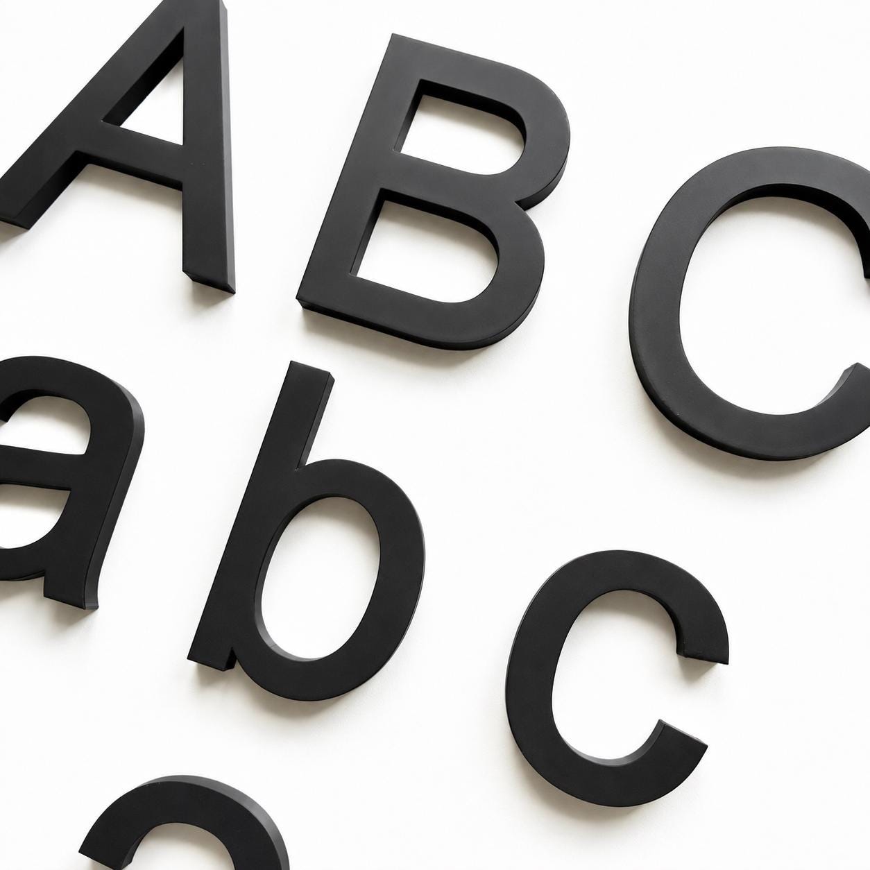 Personalised Letters & Numbers – Indoor Wall Sign Office Business Name Bedroom