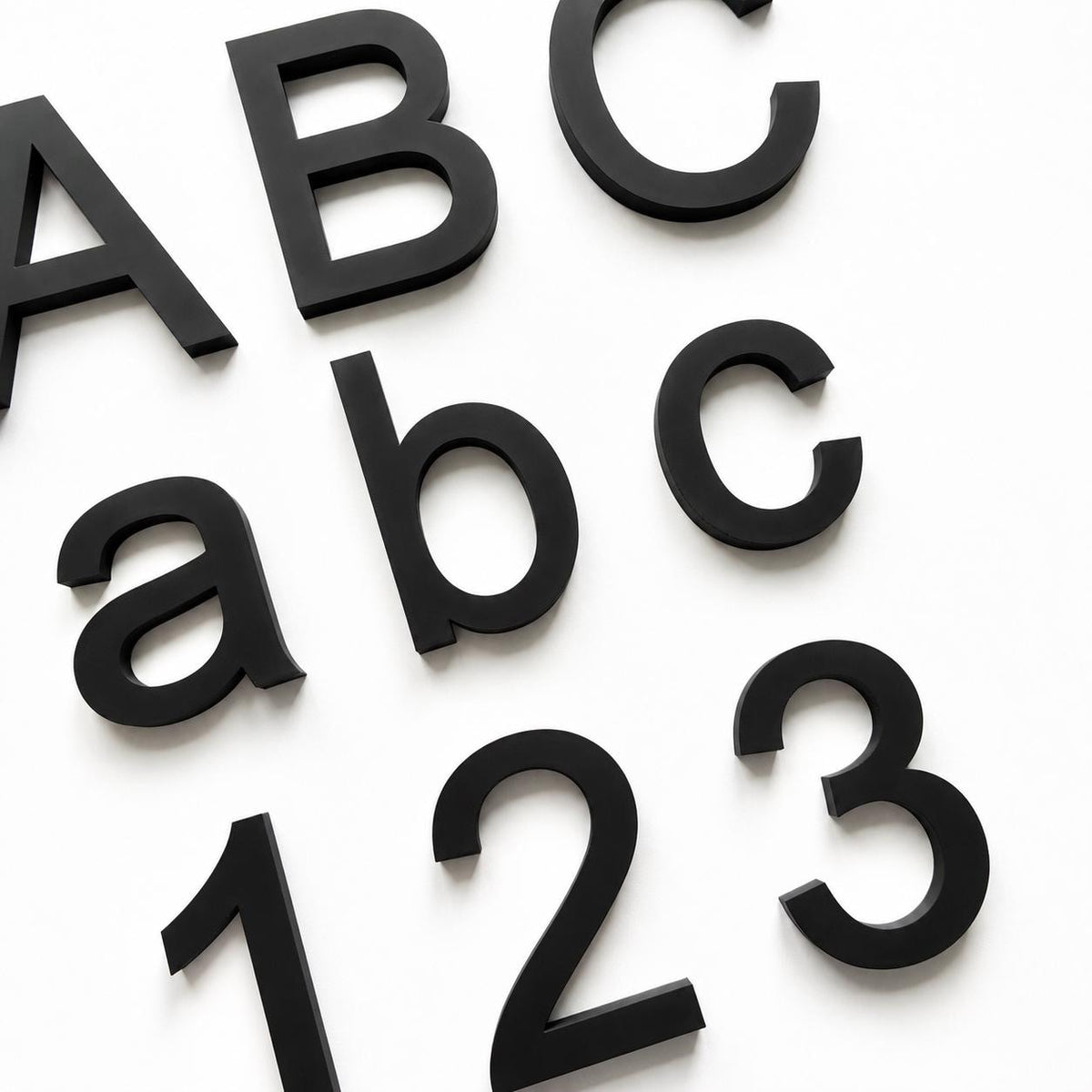 Personalised Letters & Numbers – Indoor Wall Sign Office Business Name Bedroom