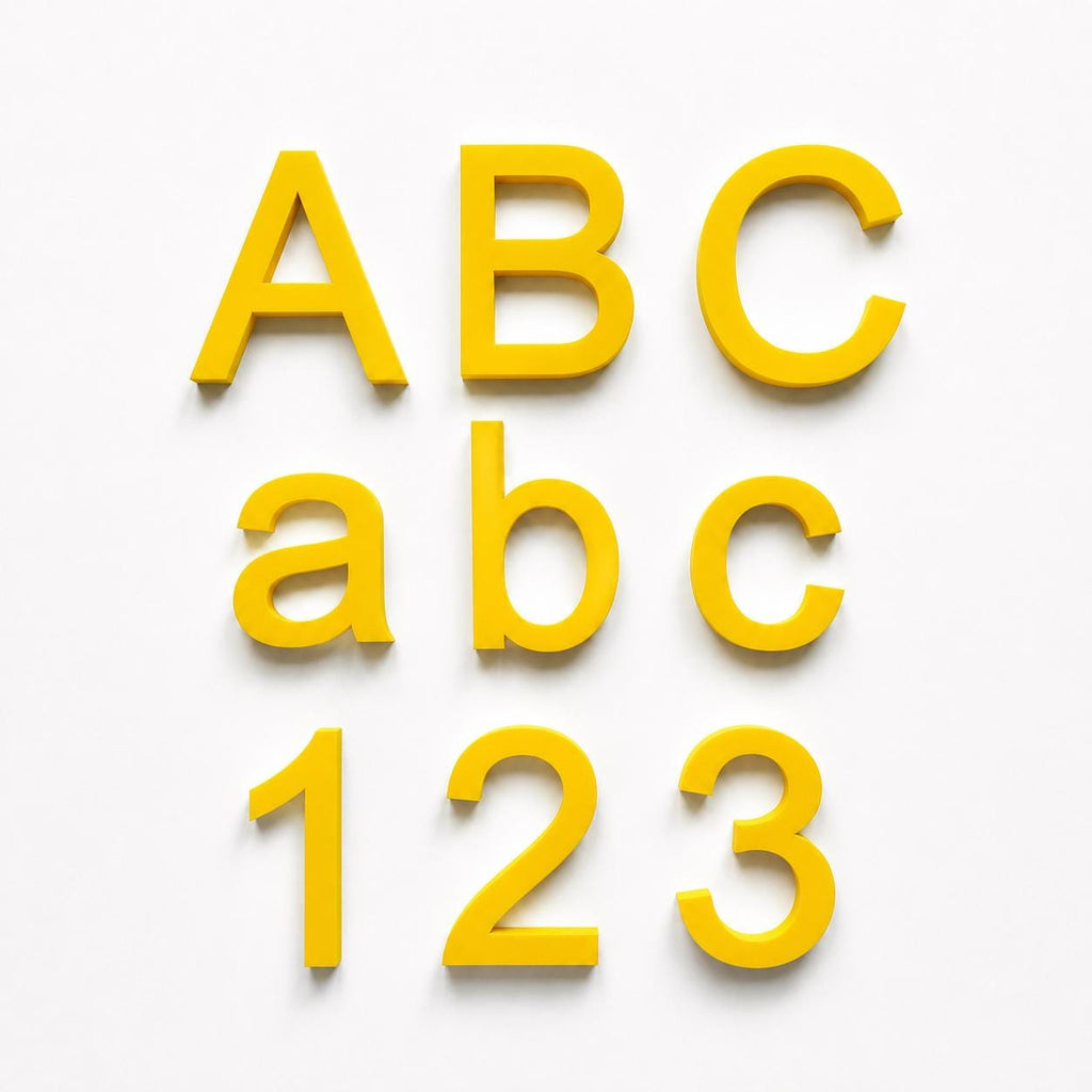 Personalised Letters & Numbers – Indoor/Outdoor Wall Sign Office Business Name