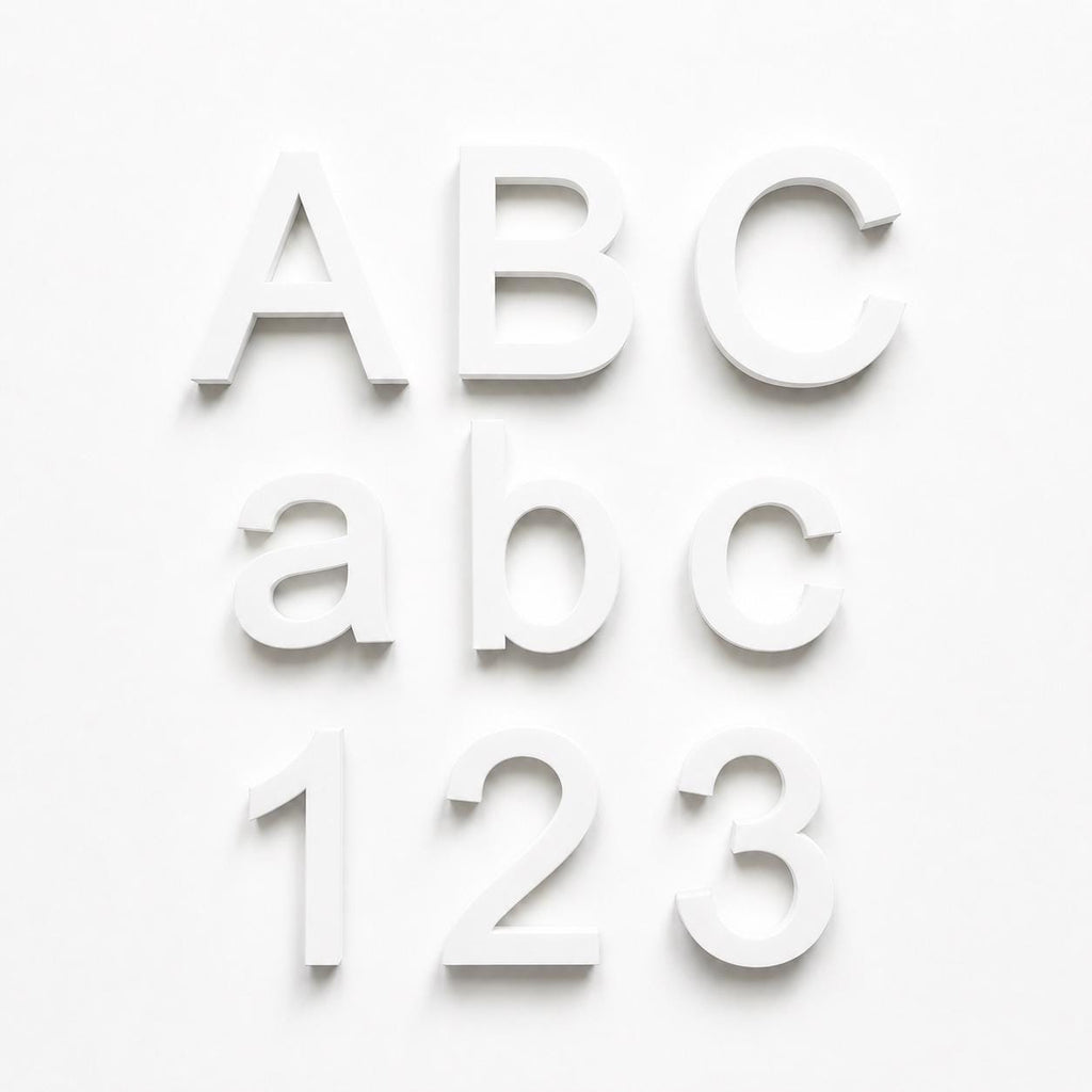 Personalised Letters & Numbers – Indoor/Outdoor Wall Sign Office Business Name