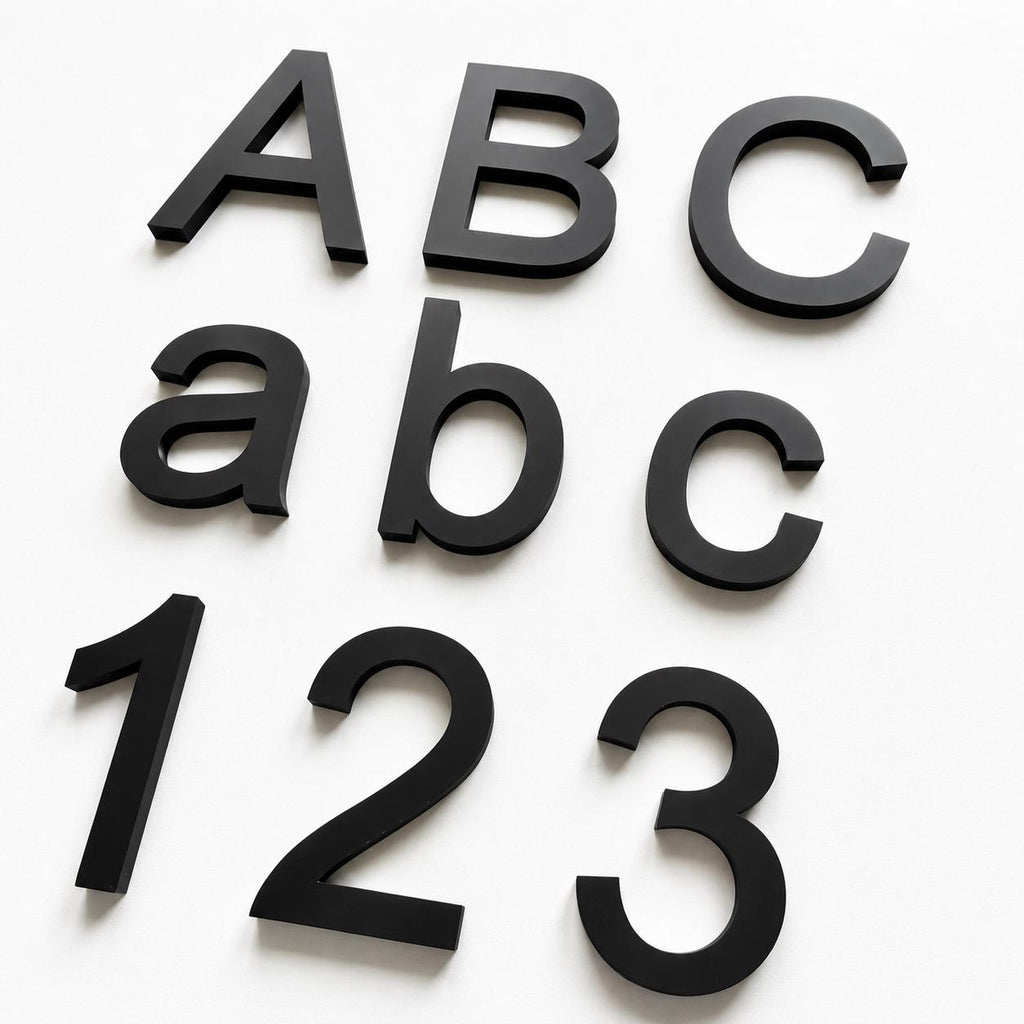 Personalised Letters & Numbers – Indoor/Outdoor Wall Sign Office Business Name