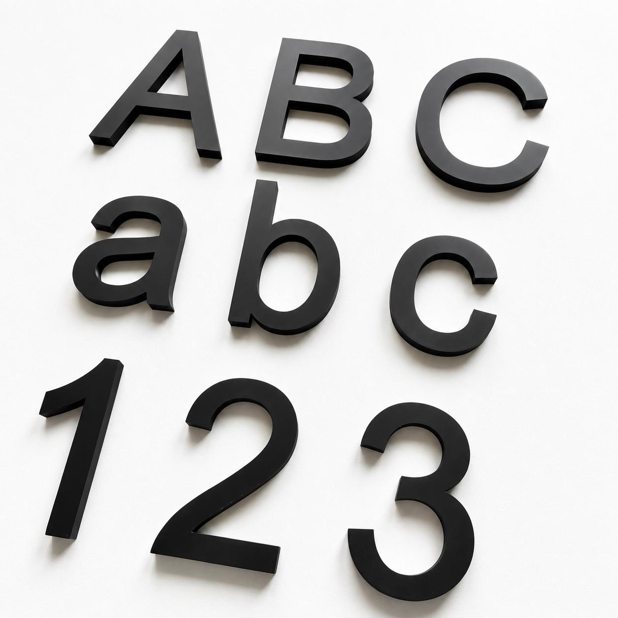 Personalised Letters & Numbers – Indoor/Outdoor Wall Sign Office Business Name