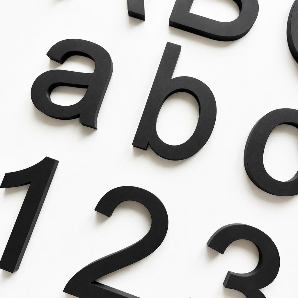 Personalised Letters & Numbers – Indoor/Outdoor Wall Sign Office Business Name