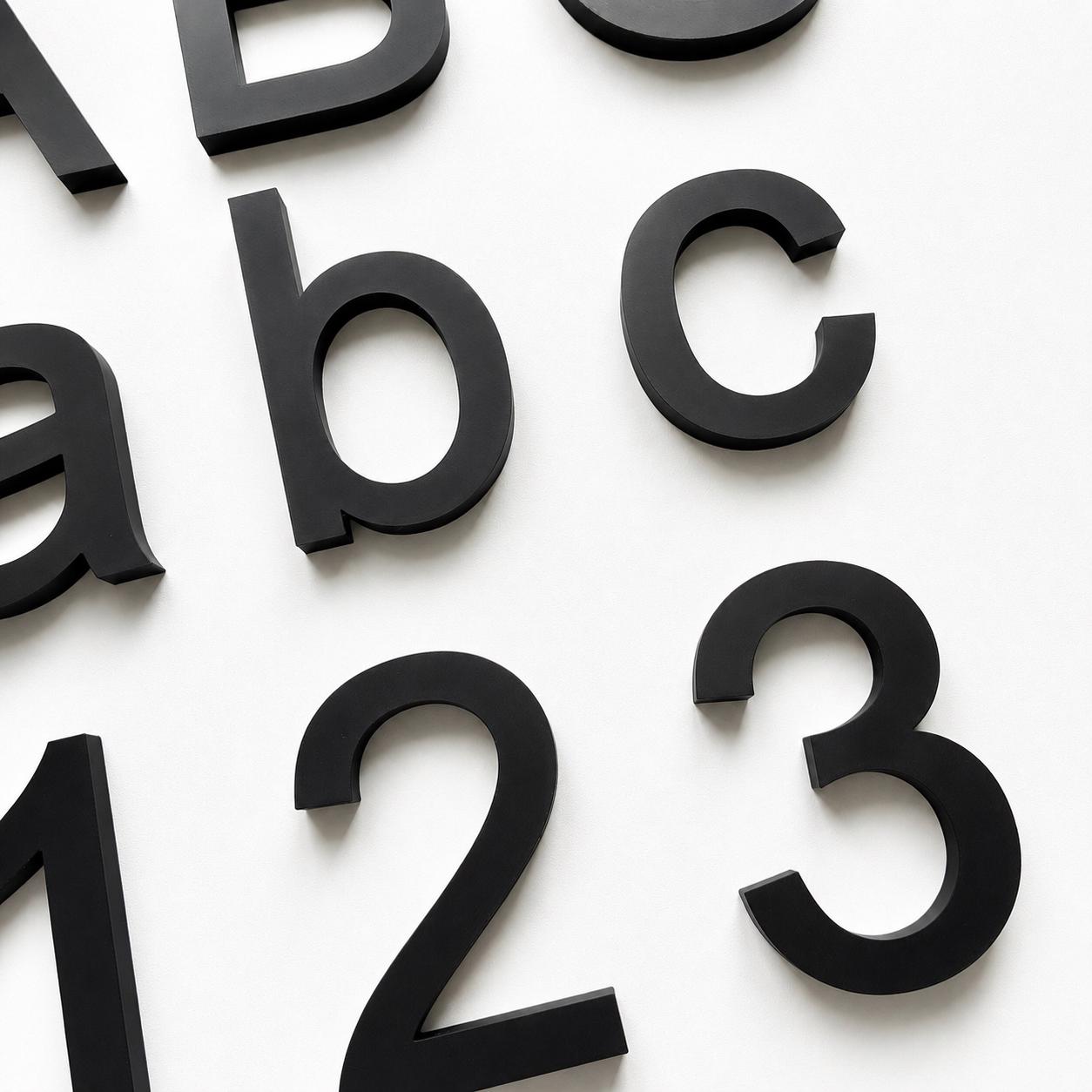 Personalised Letters & Numbers – Indoor/Outdoor Wall Sign Office Business Name