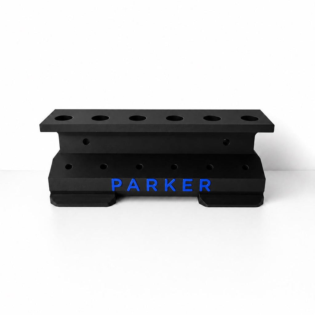Personalised 6-Slot Darts Holder Name Text Wall Mounted/Freestanding Rack Stand