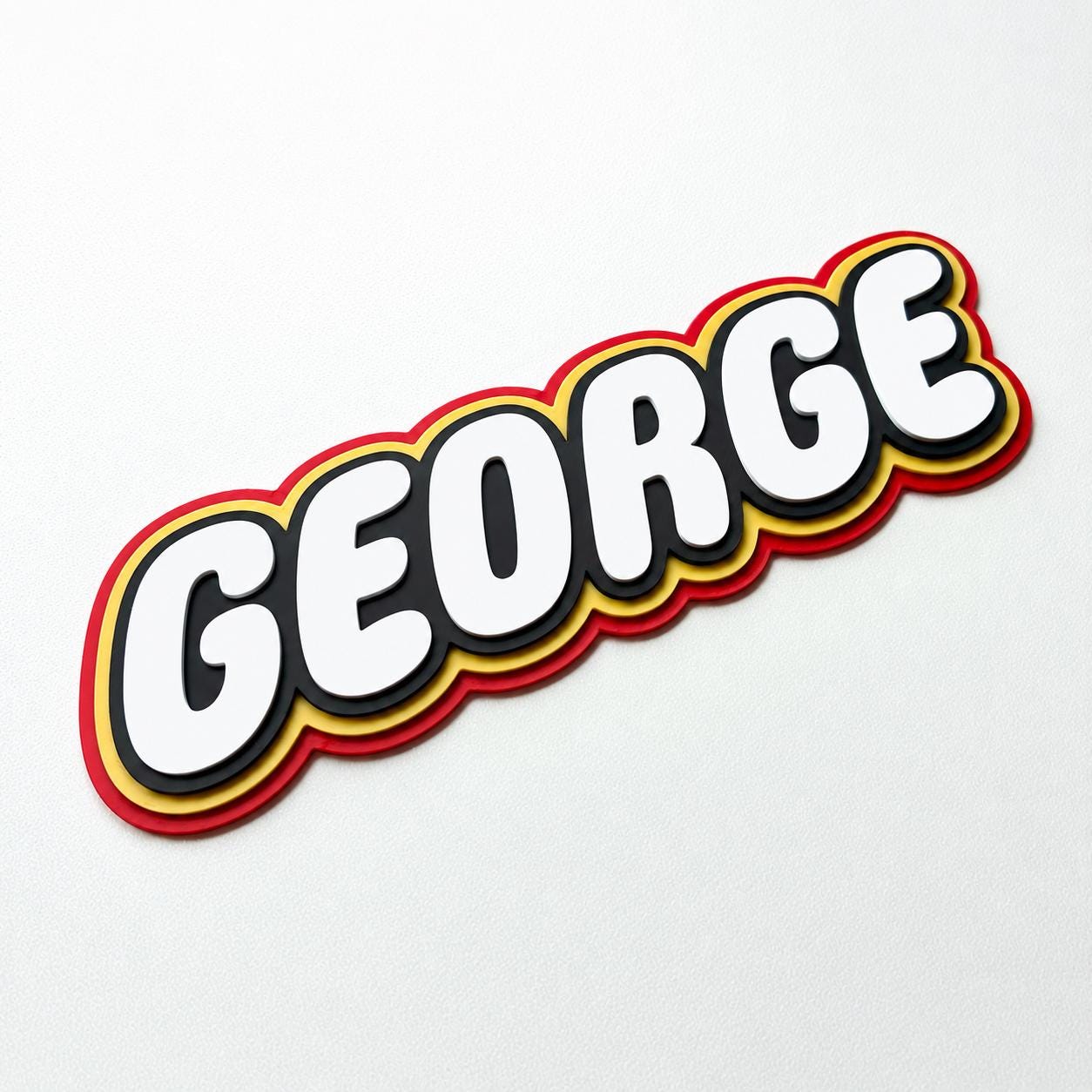 Personalised Kids Name Door Sign – Custom Girls Boys Bedroom Decoration Plate