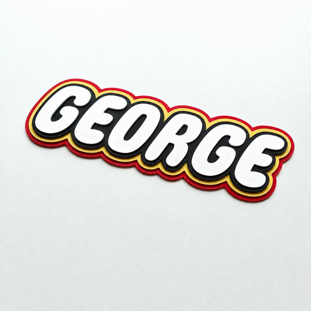 Personalised Kids Name Door Sign – Custom Girls Boys Bedroom Decoration Plate