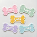 Personalised Dog Name Bone Sign – Custom Pet Crate Cage House Decoration Plate