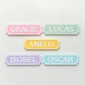 Personalised Kids Name Door Sign – Custom Girls Boys Bedroom Decoration Plate