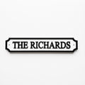Personalised Text Sign – Custom Street Road New Home House Decoration Plate
