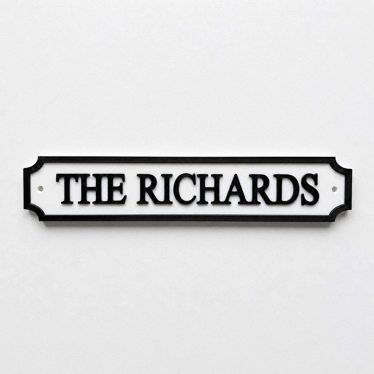 Personalised Text Sign – Custom Street Road New Home House Decoration Plate