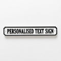 Personalised Text Sign – Custom Street Road New Home House Decoration Plate