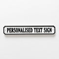 Personalised Text Sign – Custom Street Road New Home House Decoration Plate