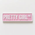 Pretty Girl Avenue Sign Girls Pink Bedroom Decor Door Decoration Plate Plaque