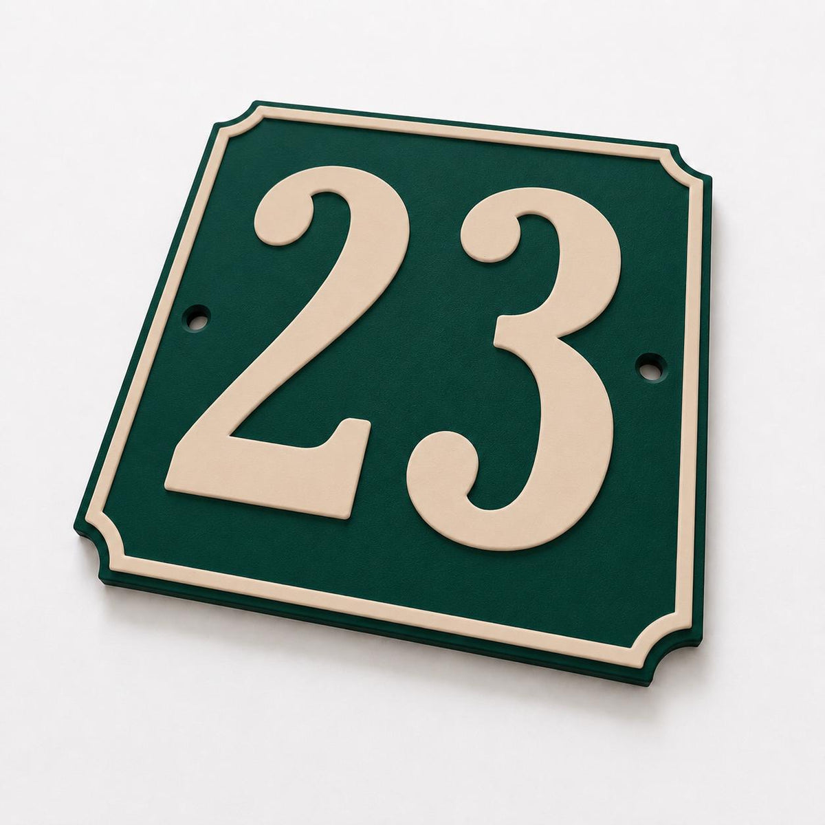 Personalised House Number Sign – Custom Home Front Door Gate Plate Plaque