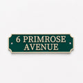 Personalised Text Sign Custom House Name Plaque Garden Wall Plate Memorial Bench