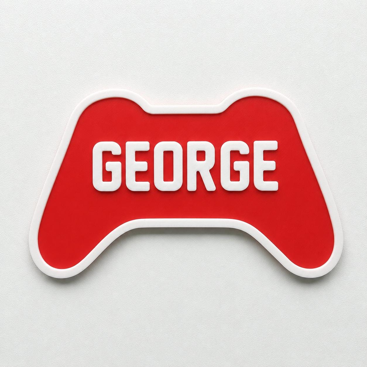 Personalised Kids Name Door Sign Custom Games Console Controller Boys Bedroom