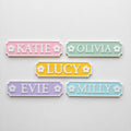 Personalised Name Door Sign – Custom Girls Bedroom Pink Decoration Plate Plaque