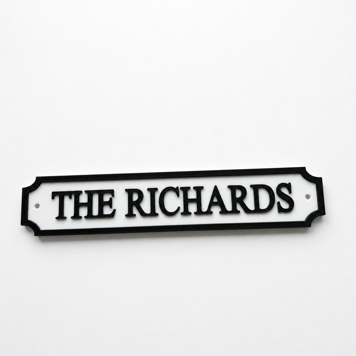 Personalised Text Sign – Custom Street Road New Home House Decoration Plate