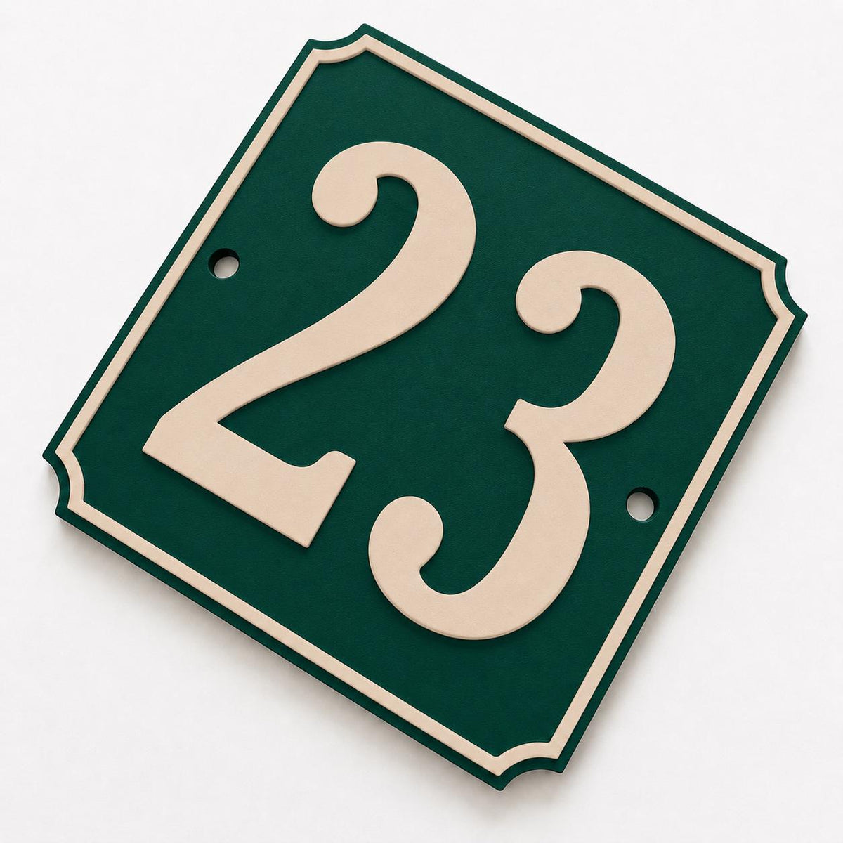Personalised House Number Sign – Custom Home Front Door Gate Plate Plaque