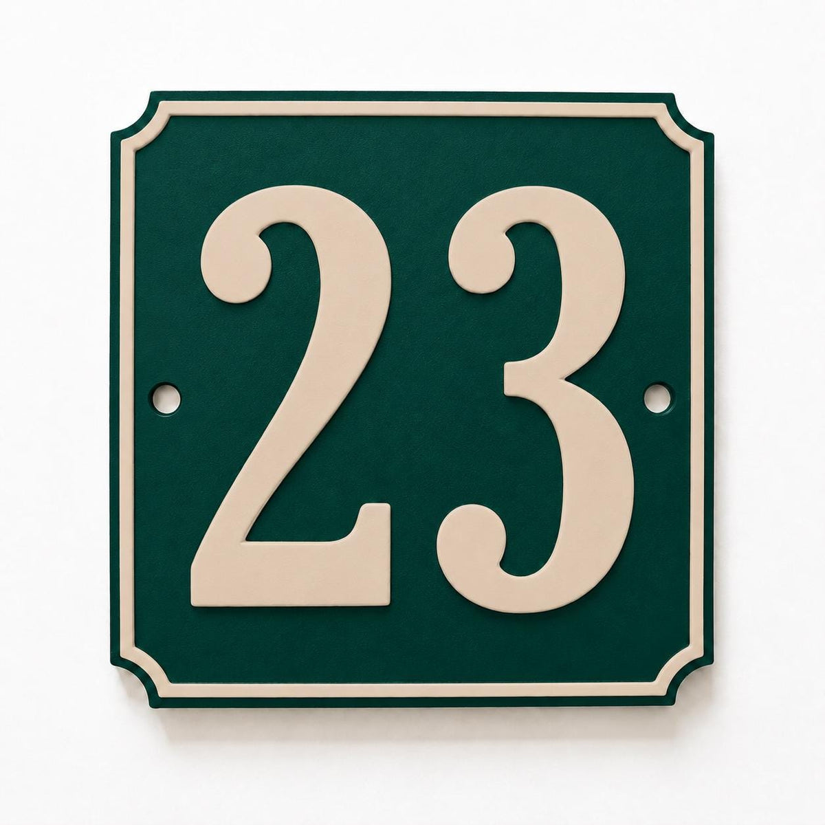 Personalised House Number Sign – Custom Home Front Door Gate Plate Plaque
