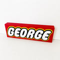 Personalised 3D Name Freestanding Sign – Custom Girls Boys Bedroom Decoration