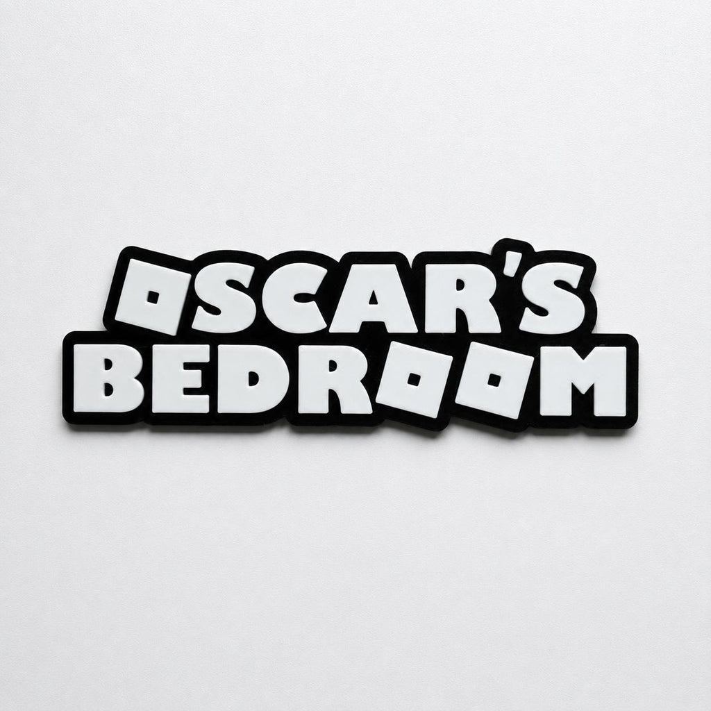 Personalised Kids Name Door Sign – Girls Boys Bedroom Gaming Decoration Plate