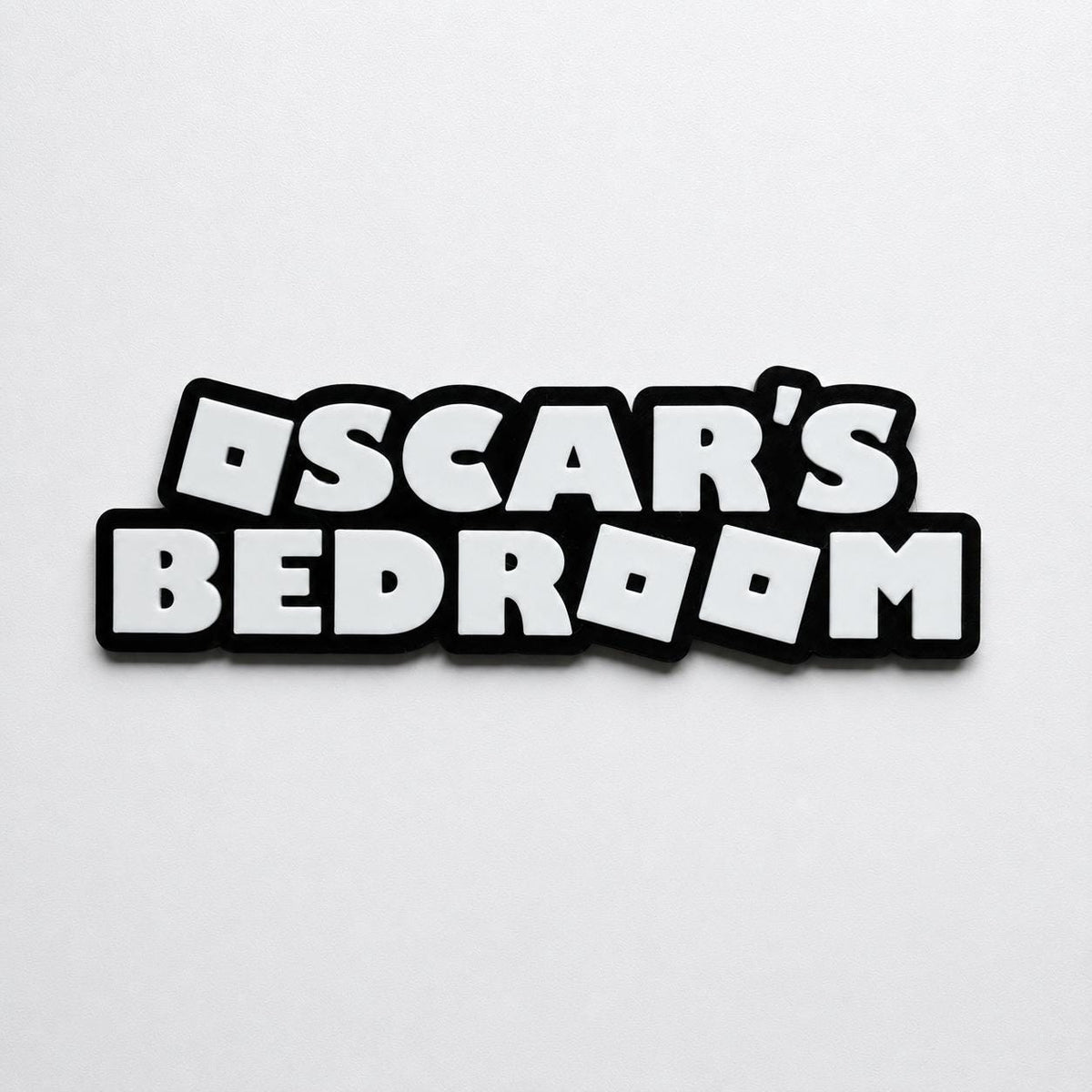 Personalised Kids Name Door Sign – Girls Boys Bedroom Gaming Decoration Plate