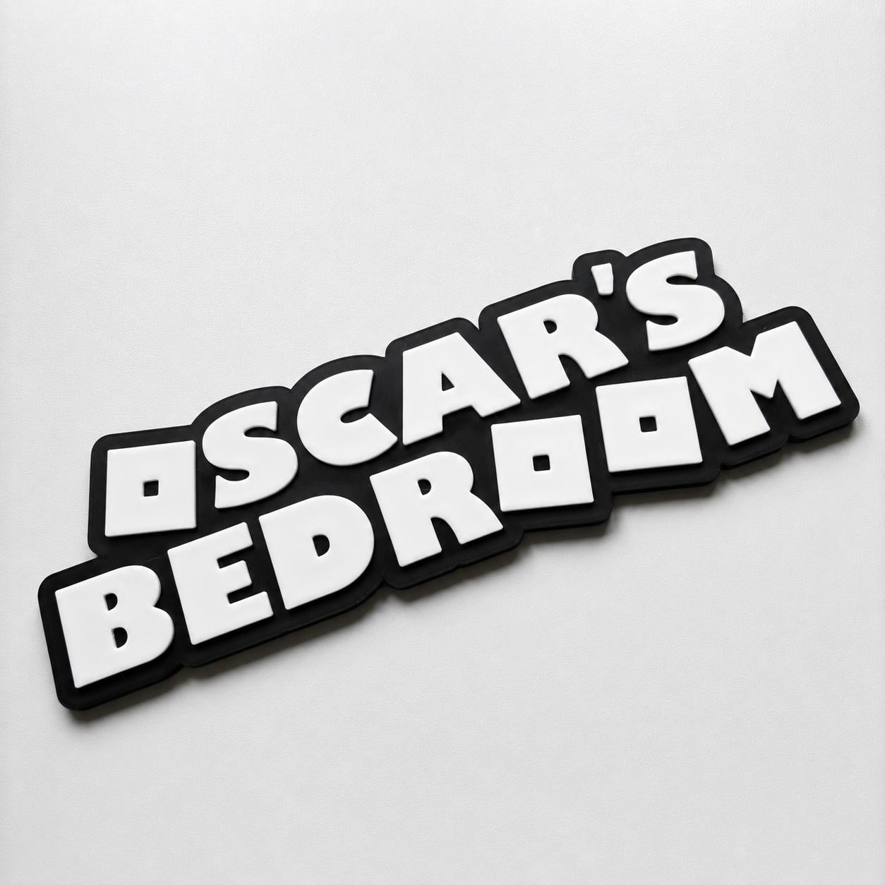 Personalised Kids Name Door Sign – Girls Boys Bedroom Gaming Decoration Plate