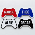 Personalised Kids Name Door Sign Custom Games Console Controller Boys Bedroom