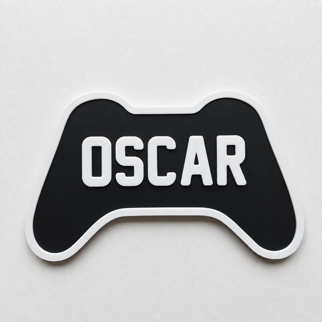 Personalised Kids Name Door Sign Custom Games Console Controller Boys Bedroom