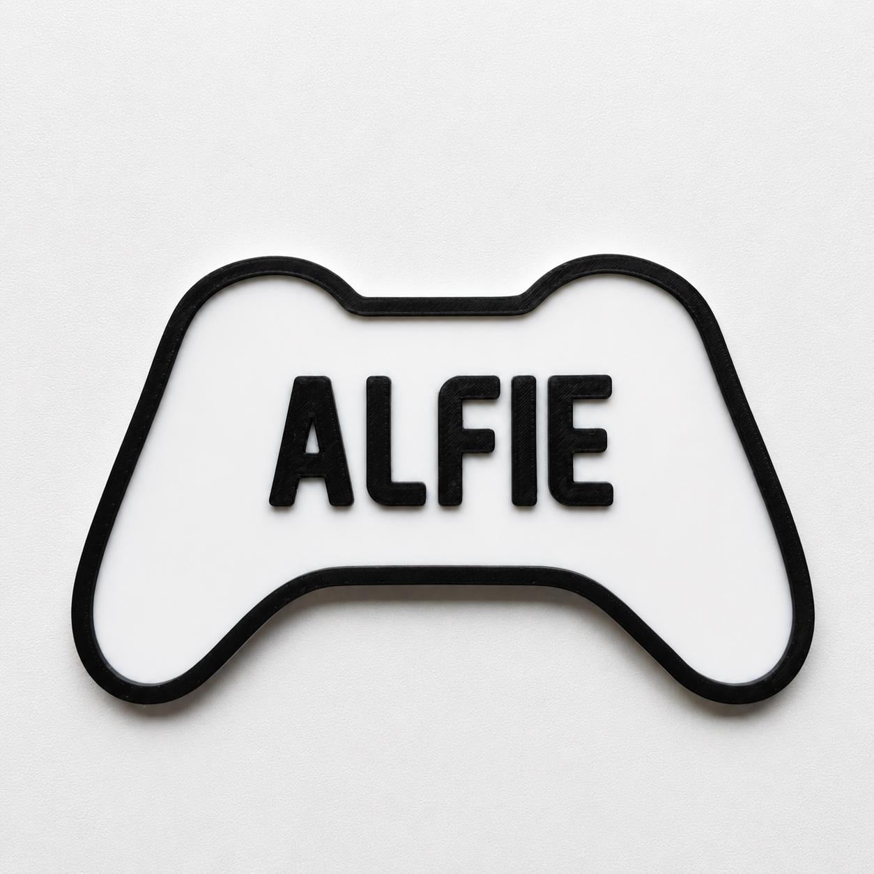 Personalised Kids Name Door Sign Custom Games Console Controller Boys Bedroom