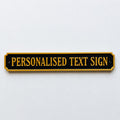 Personalised Text Sign – Custom Street Road New Home House Decoration Plate