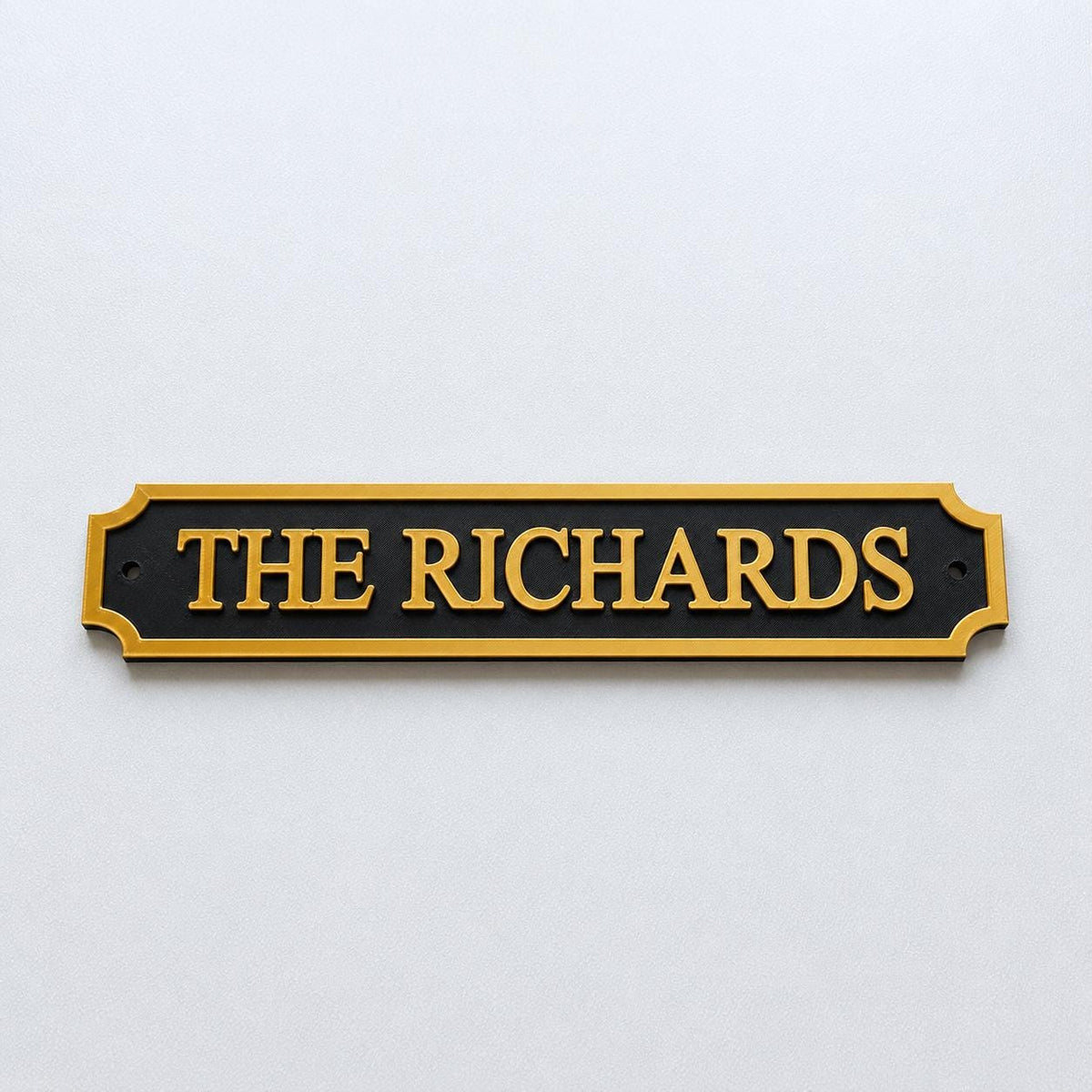Personalised Text Sign – Custom Street Road New Home House Decoration Plate