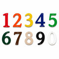 House Numbers – Front Door Sign Plaque Home Address Wall Mounted Screw Holes