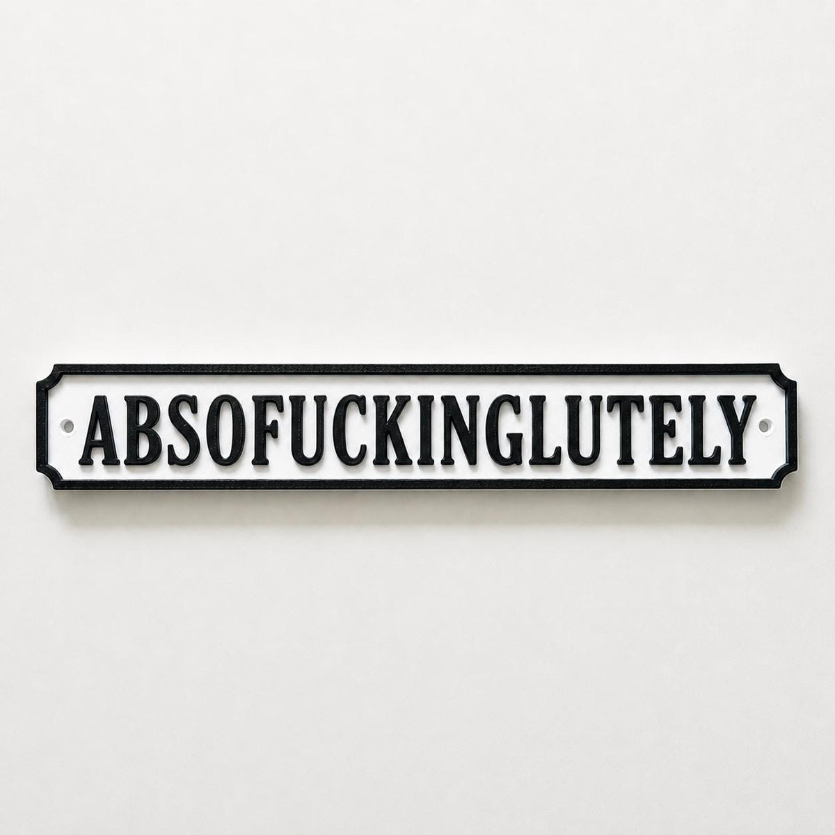 Absof*ckinglutely Sign – New Home Kitchen Bar Dining Room House Decoration Decor