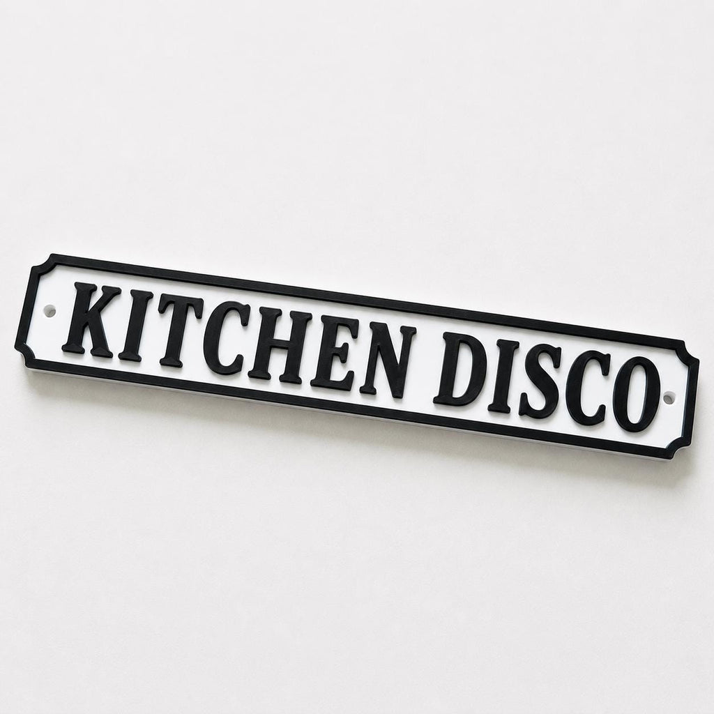 Kitchen Disco Sign - New Home Bar Dining Room House Decoration Decor Gift