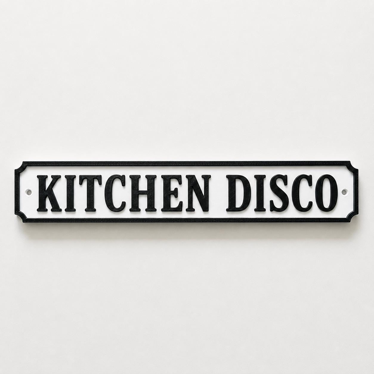 Kitchen Disco Sign - New Home Bar Dining Room House Decoration Decor Gift