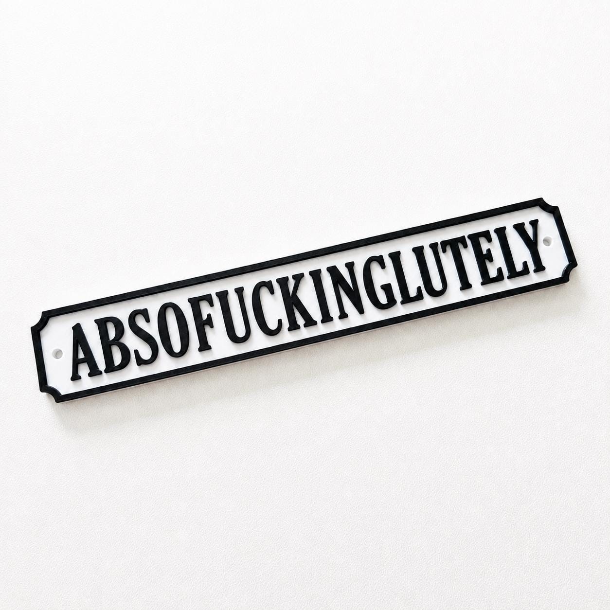 Absof*ckinglutely Sign – New Home Kitchen Bar Dining Room House Decoration Decor