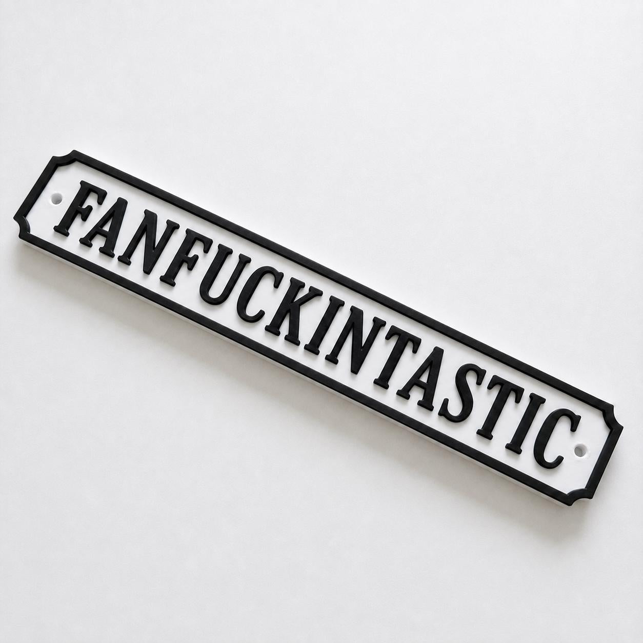 Fanf*ckintastic Sign – New Home Kitchen Bar Dining Room House Decoration Decor
