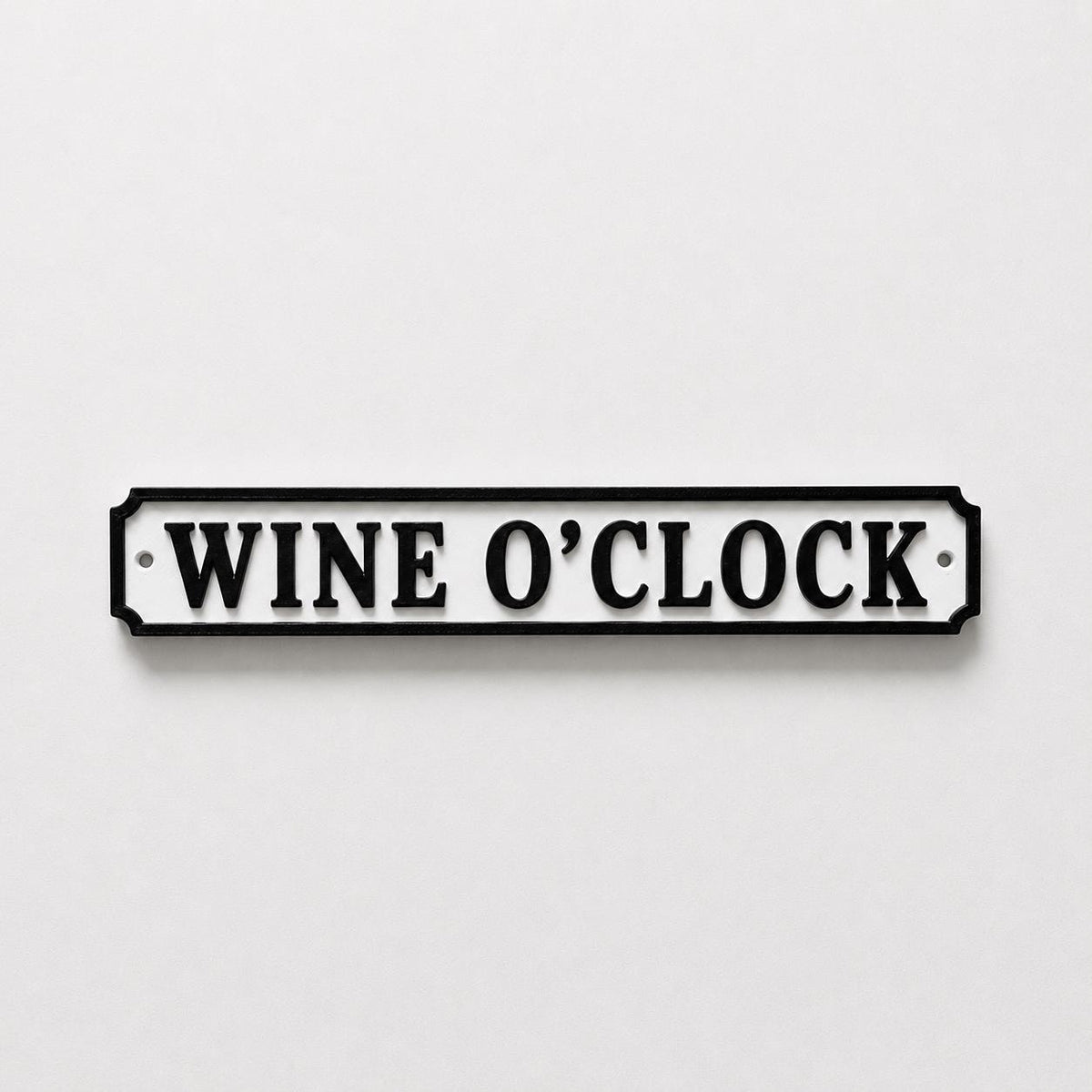 Wine O'Clock Sign – New Home Kitchen Bar Dining Room House Decoration Drinking