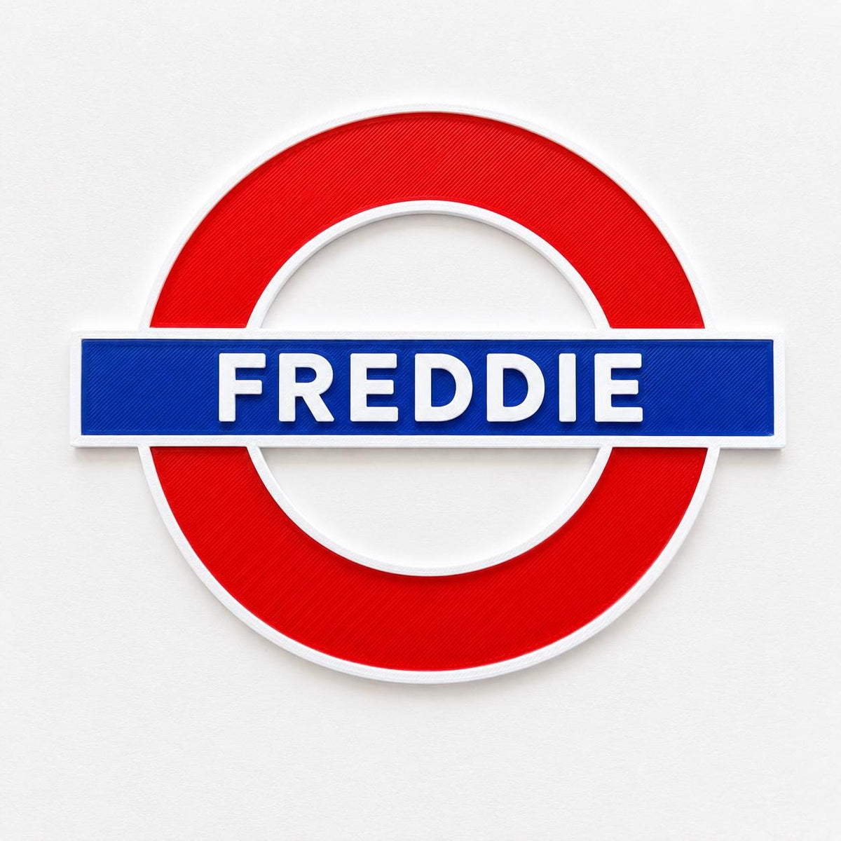 Personalised London Underground Tube Sign - Kids Name Girls Boys Bedroom Door