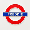 Personalised London Underground Tube Sign - Kids Name Girls Boys Bedroom Door