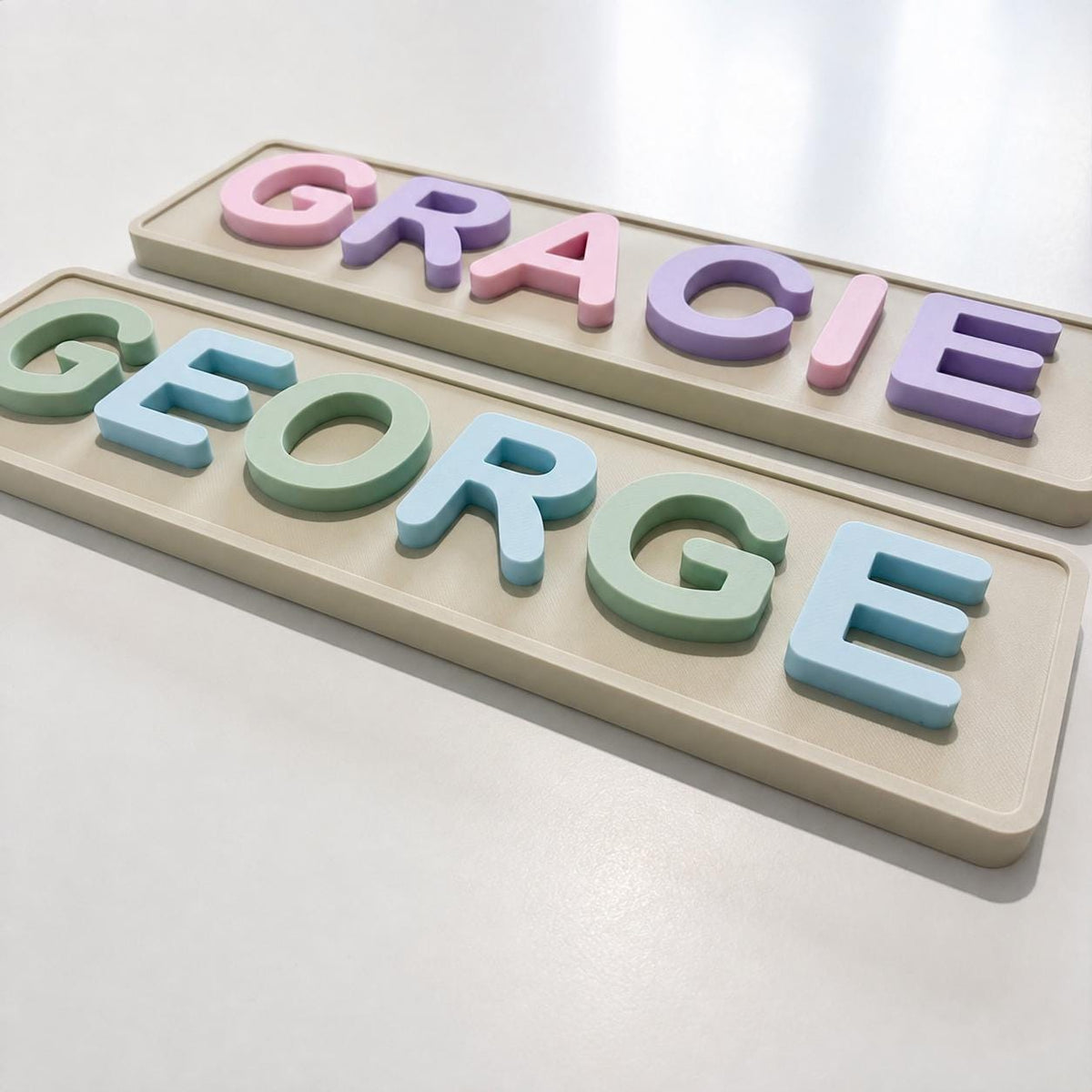 Personalised Kids Name Door Sign – Custom Girls Boys Bedroom Decoration Plate