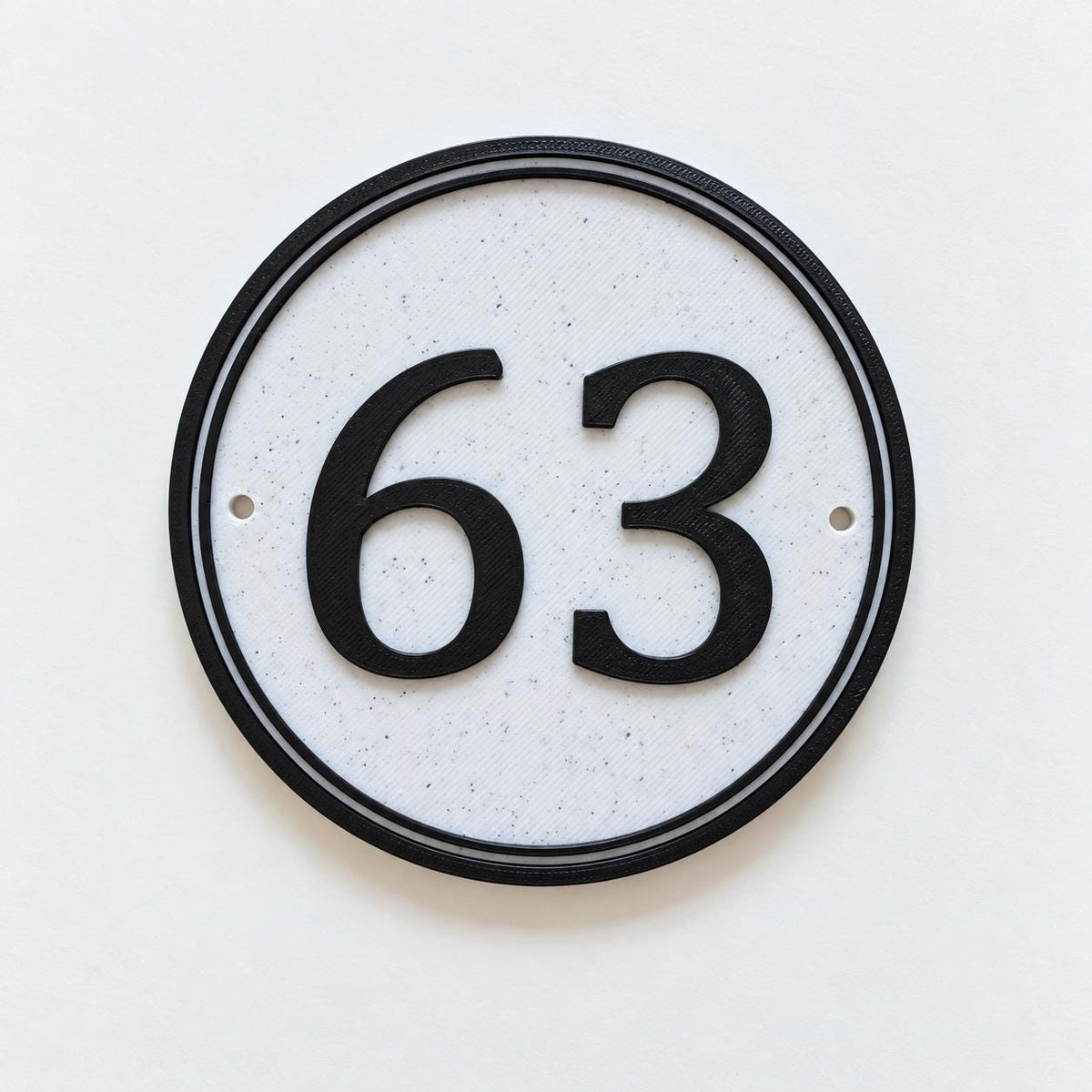 Personalised House Number Sign – Custom Home Front Door Gate Plate Plaque