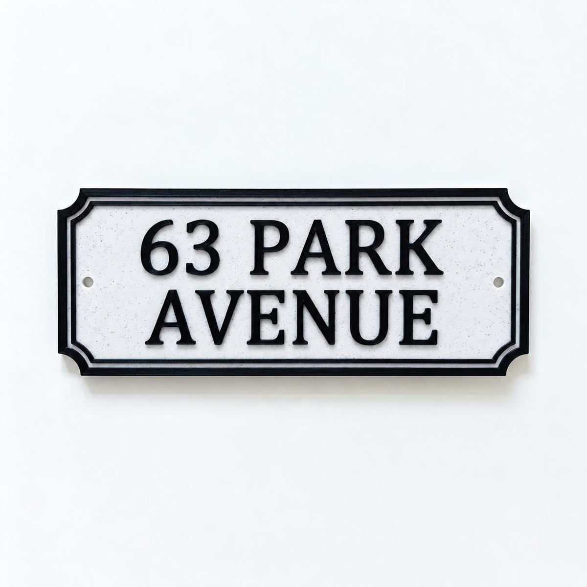 Personalised House Name Sign – Custom Home Front Door Number Gate Plate Plaque